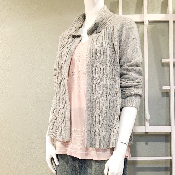 Cable Knit Cardigan | Crystal-Kobe - Picture 1 of 5